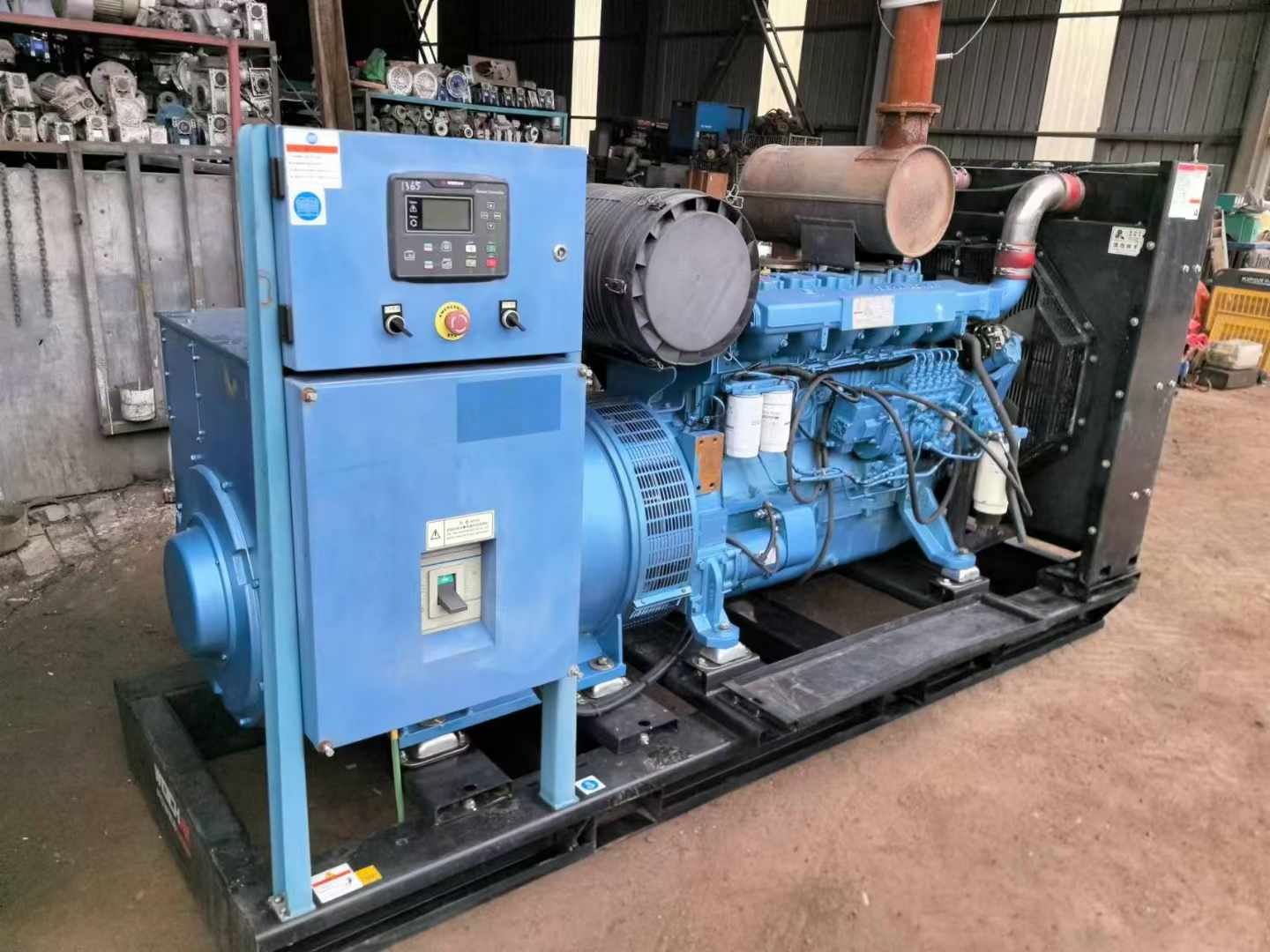 东源500kW 柴油发电机组可带动设备功率的计算公式是什么?